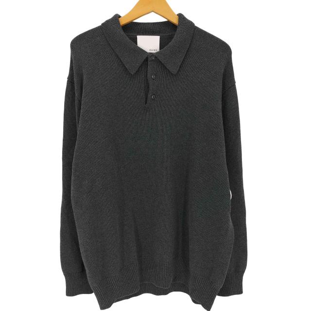KAIKO(カイコー) KNIT POLO SHIRT  メンズ  3【中古】【ブランド古着バズストア】