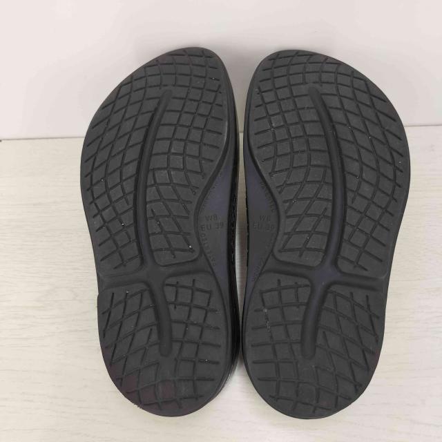 oofos(ウーフォス) OOmega OOahh Luxe - Black Sparkle レディース 39