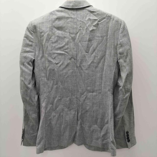 BURBERRY LONDON(バーバリーロンドン) 背抜き ヘリンボーン シングル 2B テーラード ジャケット メンズ 44 R【中古】【ブランド古着バズストア】_4