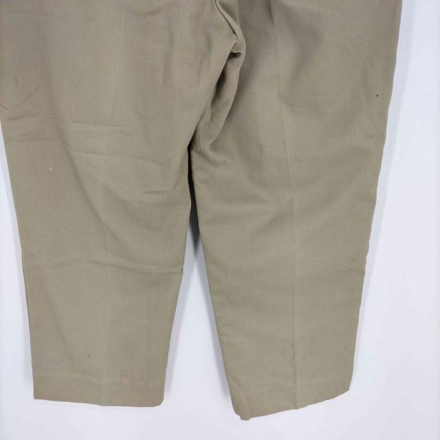 L.L.Bean(エルエルビーン) 70S 筆記体タグ シャモワクロス チノ パンツ ワイドテーパード  メンズ 表記無 【中古】【ブランド古着バズストア】