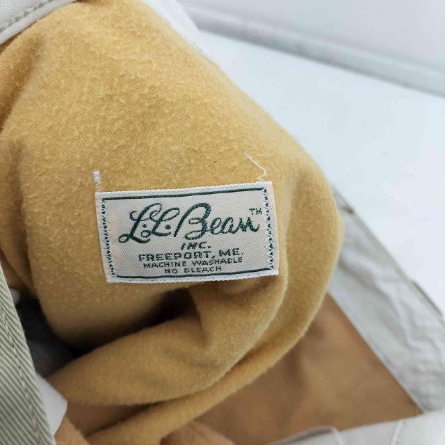 L.L.Bean(エルエルビーン) 70S 筆記体タグ シャモワクロス チノ パンツ ワイドテーパード  メンズ 表記無 【中古】【ブランド古着バズストア】