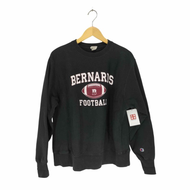 Champion(チャンピオン) 単色タグ REVERSE WEAVE BERNARDS FOOTBALL クルーネックスウェット メンズ JPN：M 【中古】【ブランド古着バズ