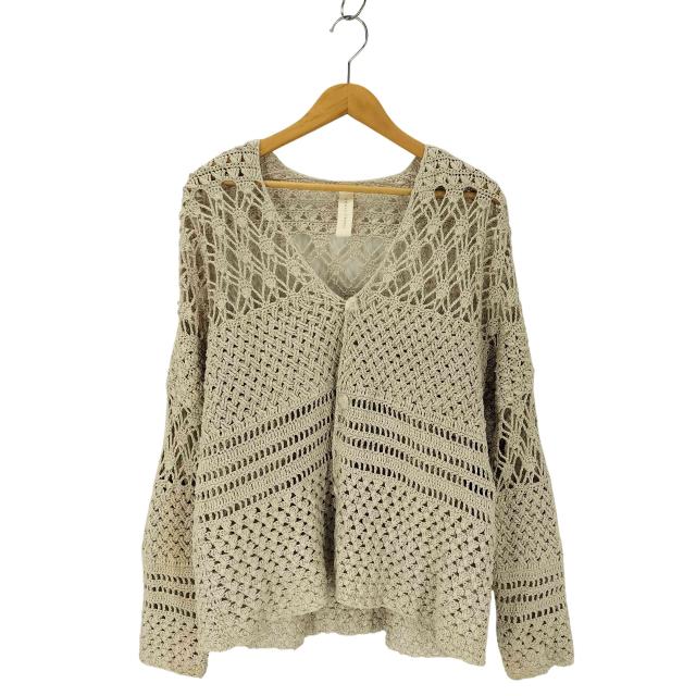 SHINYA KOZUKA(シンヤコズカ) 22SS HAND-CROCHET SPRING FAIE ISLE クロシェカーディガン メンズ JPN：XL 【中古】【ブランド古着バズストア】の通販は 17,174円