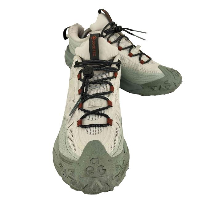 NIKE ACG(ナイキエーシージー) Mountain Fly 2 Low GORE-TEX - Phantom/Light Silver/Mica Green/Dark Smoke Grey メンズ JPN：28【中古】【ブランド古着バズストア】の通販は