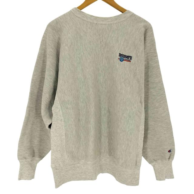 Champion(チャンピオン) 90S メキシコ製 刺繍タグ REVERSE WEAVE 企業ロゴクルーネックスウェット メンズ import：XL 【中古】【ブランド古着バズストア】