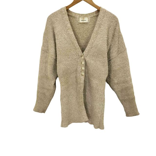 USED古着(ユーズドフルギ) {{AKIRANAKA }} THE TOKYO 別注 Tweed Like Knit Cardigan ツイード ライク ニット カーディガン レディース JPN：2 【中古】【ブランド古着バズストア】