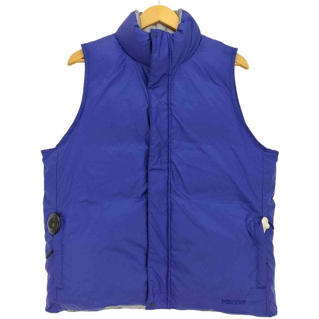 MARMOT(マーモット) PERTEX(R) QUANTUM Reversible Down Vest メンズ JPN：S 【中古】【ブランド古着バズストア】