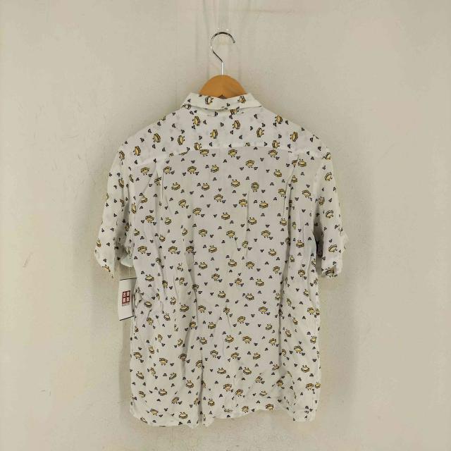 USED古着(ユーズドフルギ) {{CAL-SUN}} 50S 総柄 OPEN COLLAR SHIRT  メンズ import：L 【中古】【ブランド古着バズストア】 USED古着(ユーズドフルギ) {{CAL-SUN}} 50S 総柄 OPEN COLLAR SHIRT メンズ