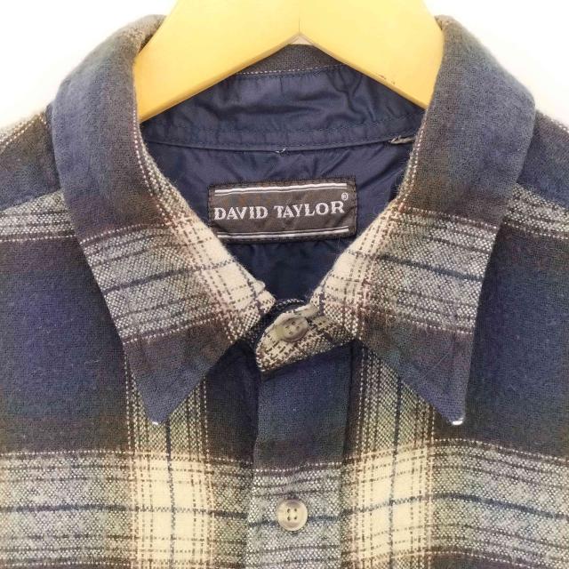 USED古着(ユーズドフルギ) {{DAVID TAYLOR}} 90s タータンチェック ロングスリーブシャツ メンズ 表記無 【中古】【ブランド古着バズストア】_2