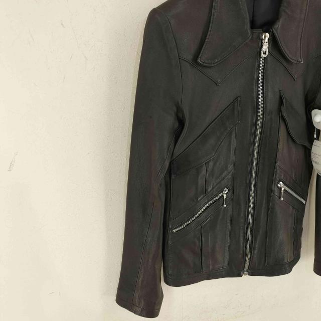 Pledge(プレッジ) 羊革 ウィンチェスター ライダース レザー