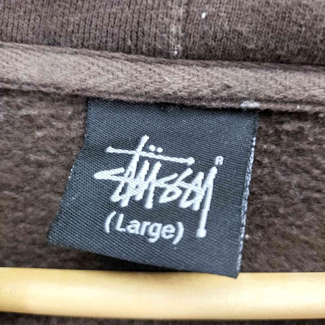 Stussy(ステューシー) 00S ロゴプリント フーデット プルオーバー パーカー メンズ import：L 【中古】【ブランド古着バズストア】_5
