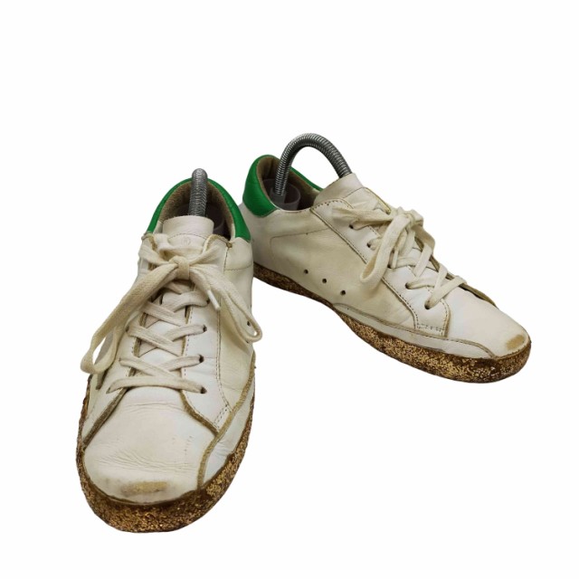 GOLDEN GOOSE(ゴールデングース) Superstar Gold Glitter ローカットスニーカー レディース EUR：36 【中古】【ブランド古着バズストア】