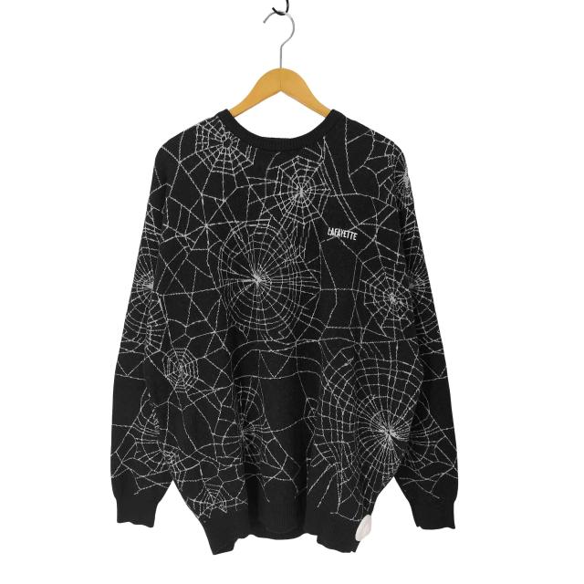 LFYT(エルエフワイティー) SPIDERWEB SWEATER メンズ import：XL 【中古】【ブランド古着バズストア】