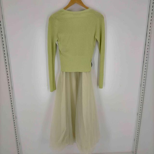 CELFORD(セルフォード) バルーンチュールワンピース＆カーディガン レディース JPN：36 【中古】【ブランド古着バズストア】 CELFORD(セルフォード) バルーンチュールワンピース＆カーディガン