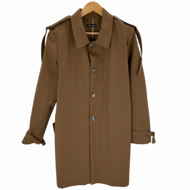 FRANK LEDER(フランクリーダー) CAMEL COTTON SERGE COAT メンズ M026/02【中古】【ブランド古着バズストア】