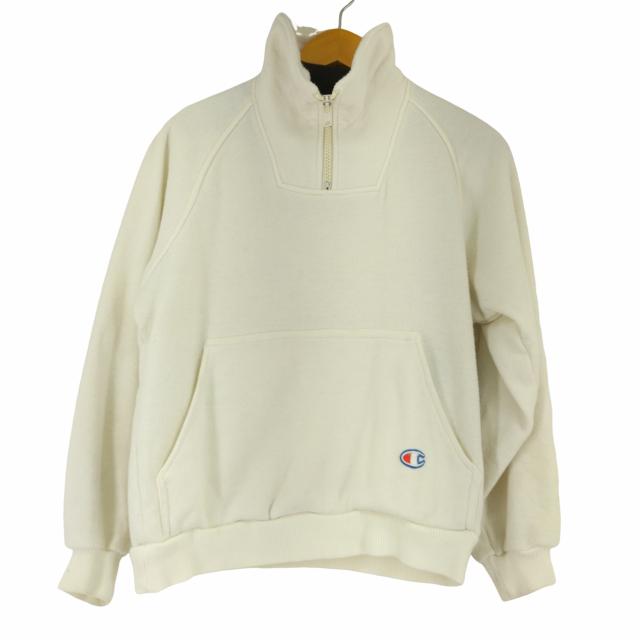 Champion(チャンピオン) 80~90s パイル地 ハーフジッププルオーバー メンズ JPN：M 【中古】【ブランド古着バズストア】