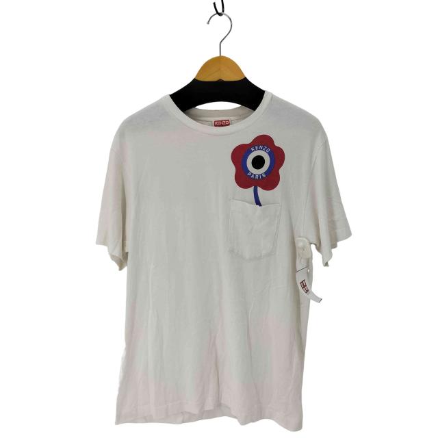 Kenzo 花柄 Tシャツ ホワイト 即完売】ケンゾーKENZO 花柄 半袖Tシャツ
