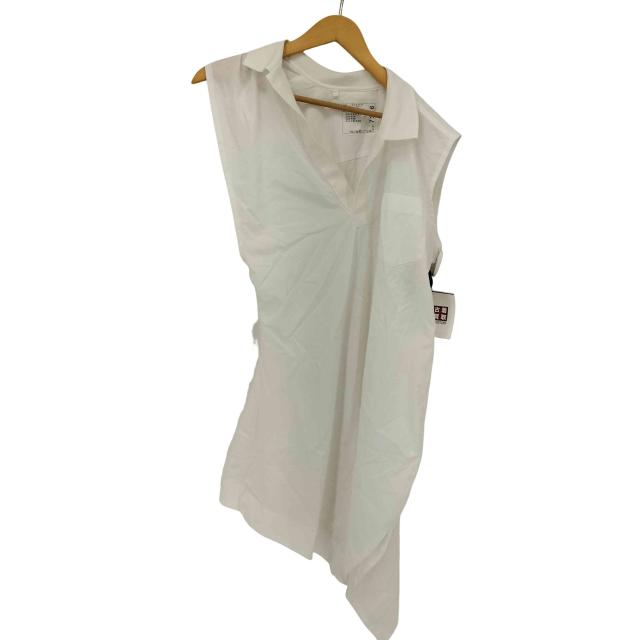 Sacai(サカイ) Cotton Poplin Polo Shirt コットンポプリンポロシャツ レディース JPN：2 【中古】【ブランド古着バズストア】