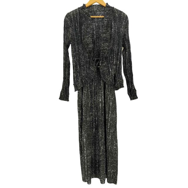 SPECCHIO(スペッシオ) 総柄 プリーツ セット ワンピース レディース  40【中古】【ブランド古着バズストア】