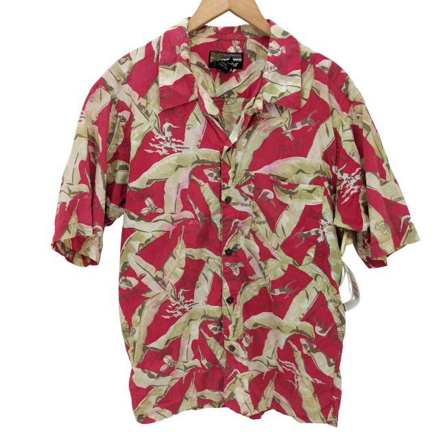pataloha(パタロハ) 90s 99年製 ポルトガル製 総柄アロハシャツ メンズ JPN：M 【中古】【ブランド古着バズストア】