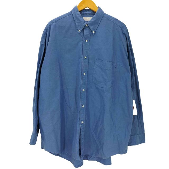 Graphpaper(グラフペーパー) 25AW Oxford L/S Oversized B.D Shirt オックスフォード ロングスリーブ オーバーサイズ ボタンダウン シャツ メンズ  O/S【中古】【ブランド古着バズストア】