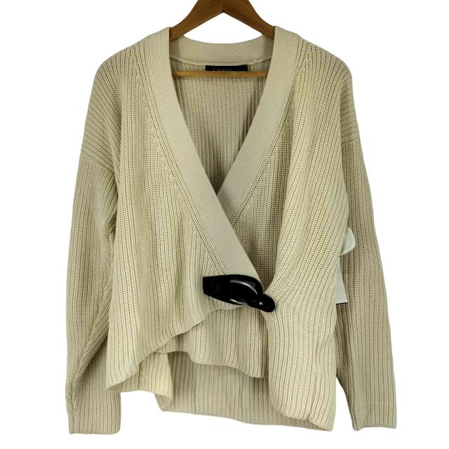 LAUREN RALPH LAUREN(ローレンラルフローレン) バックルド コットンニット レディース import：L 【中古】【ブランド古着バズストア】 7,004円