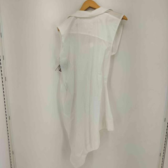 Sacai(サカイ) Cotton Poplin Polo Shirt コットンポプリンポロシャツ レディース JPN：2 【中古】【ブランド古着バズストア】_1
