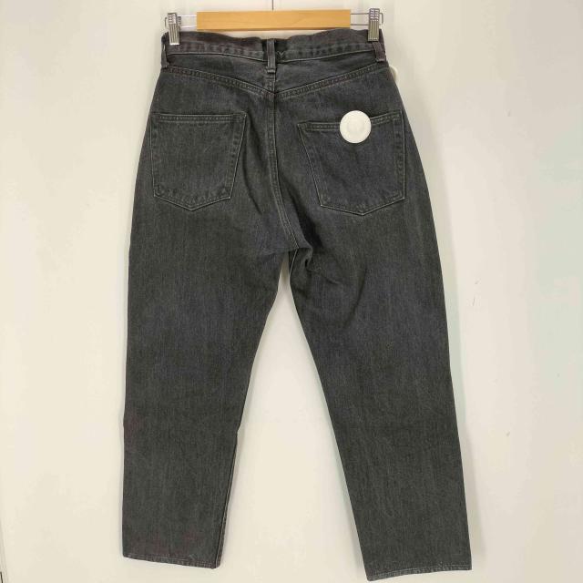 CIOTA＞ミディアムブラック ストレート デニムパンツ サイズ33