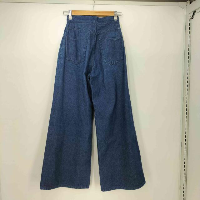 JOHN LAWRENCE SULLIVAN リジットデニムワイドパンツ JOHN LAWRENCE