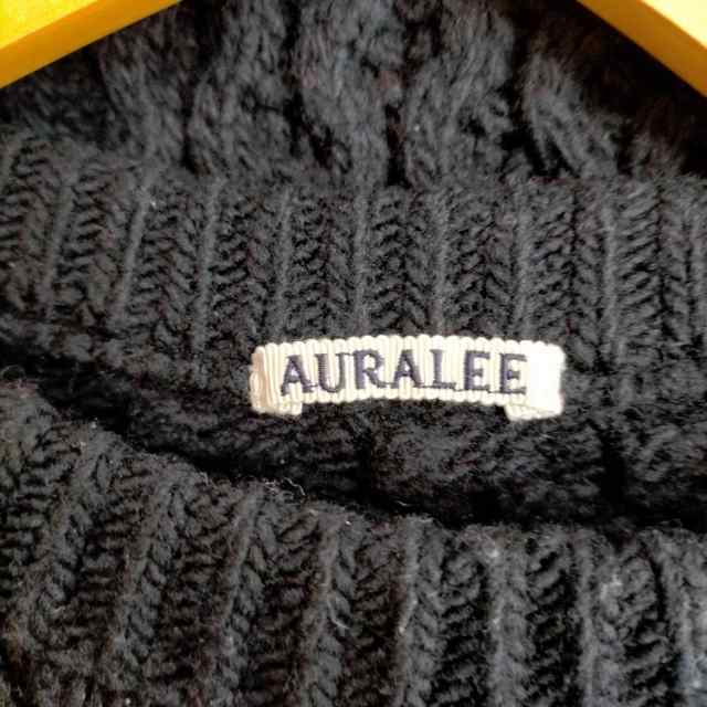 AURALEE(オーラリー) 18AW FRENCH MERINO ARAN KNIT VEST メンズ JPN