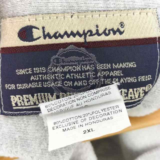 Champion(チャンピオン) PREMIUM RW 両面プリント スウェット トレーナー メンズ 2XL【中古】【ブランド古着バズストア】