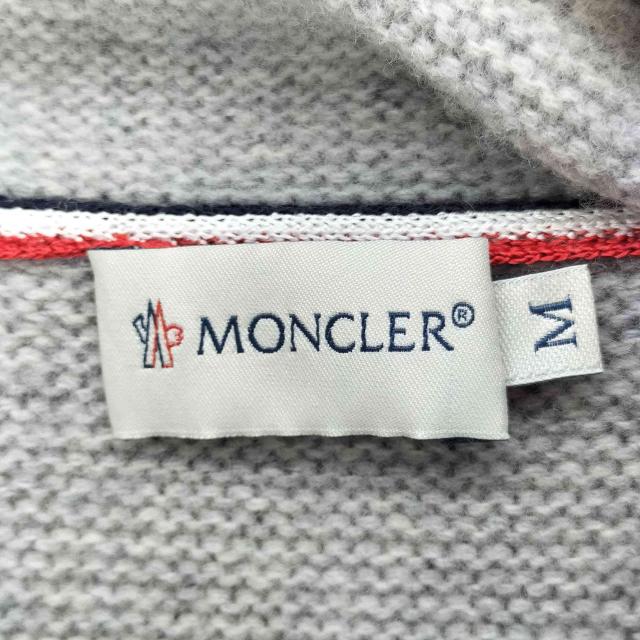 MONCLER(モンクレール) MAGLIONE TRICOT CARDIGAN レディース import：M 【中古】【ブランド古着バズストア】