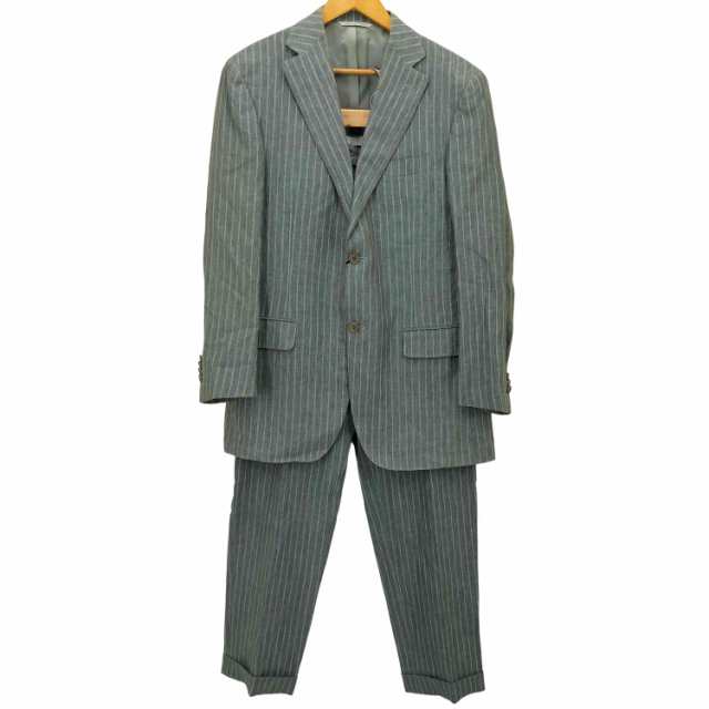 CANALI(カナーリ) イタリア製2B背抜きリネンテーラードジャケット メンズ 48【中古】【ブランド古着バズストア】