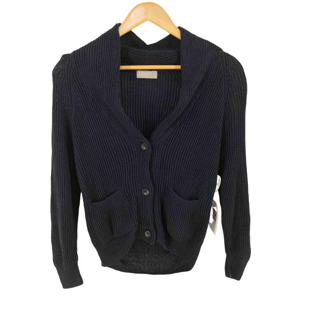 MARGARET HOWELL(マーガレットハウエル) CHUNKY LINEN ショールカラーカーディガン メンズ JPN：2 【中古】【ブランド古着バズストア】