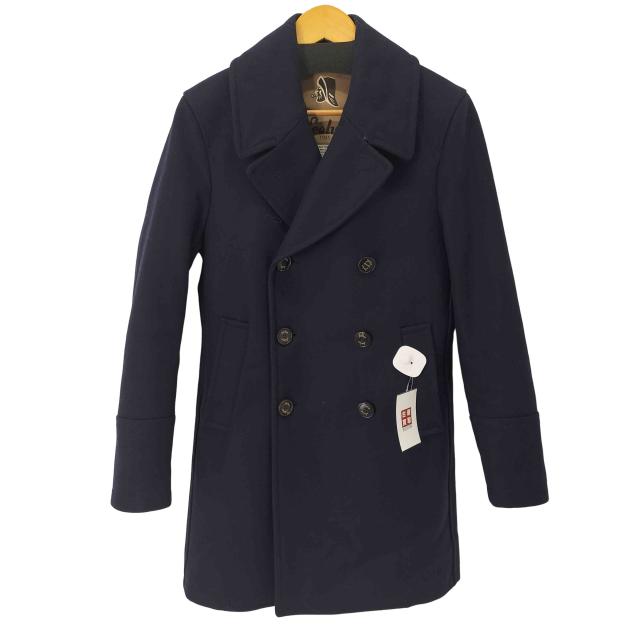 USED古着(ユーズドフルギ) Sealup / シーラップ  GENOVA ロングピーコート メンズ EUR：44 【中古】【ブランド古着バズストア】