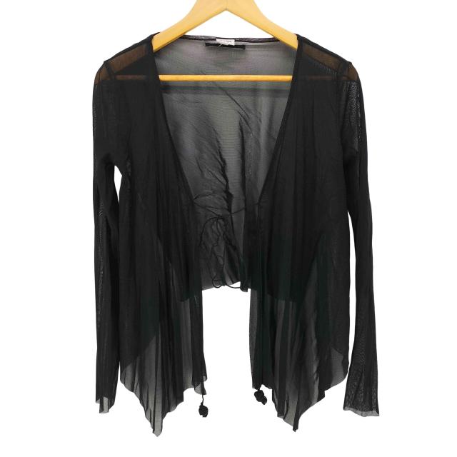 Jean Paul GAULTIER FEMME(ジャンポールゴルチエフェム) ドローストリング パワーネット ボレロ レディース FR：40 【中古】【ブランド古着バズストア】