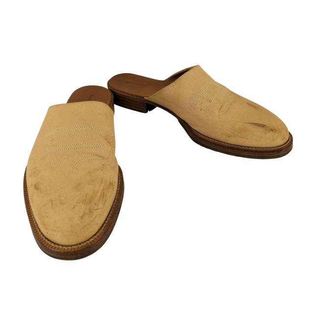 Hender Scheme(エンダースキーマ) CHEAK レザー サンダル メンズ  4【中古】【ブランド古着バズストア】