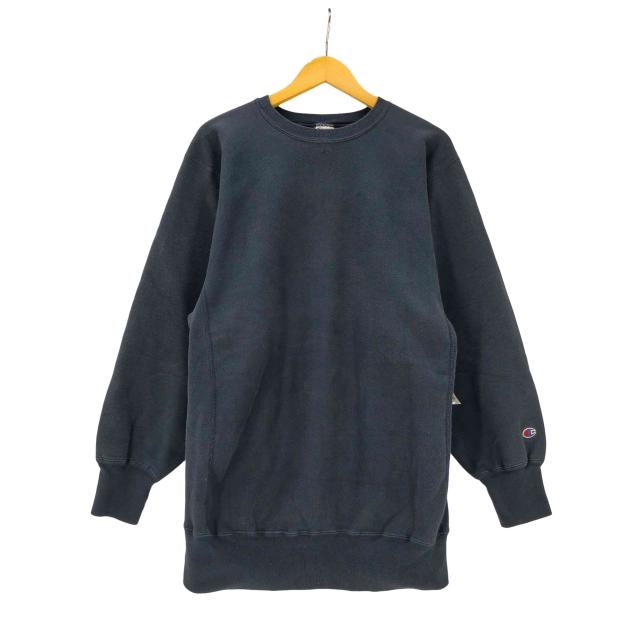 Champion(チャンピオン) 90S メキシコ製 刺繍タグ コットン 90% アクリル 10% 袖目つき REVERSE WEAVE リバースウィーブ スウェット メンズ import：XXL 【中古】【ブランド古着バズストア】