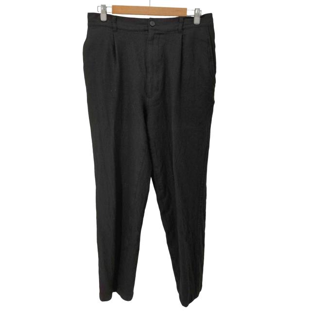 COMME des GARCONS HOMME(コムデギャルソンオム) AD2023 23AW 製品縮絨 1プリーツ パンツ スラックス メンズ JPN：M 【中古】【ブランド古着バズストア】