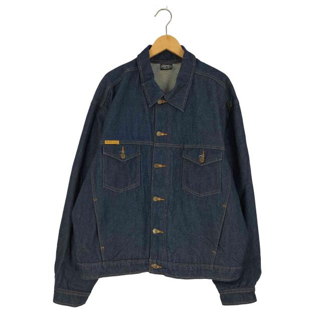 PRSN BLU(プリズンブルー) 650 Denim Western Jacket ウエスタンジャケット メンズ import：XL 【中古】【ブランド古着バズストア】