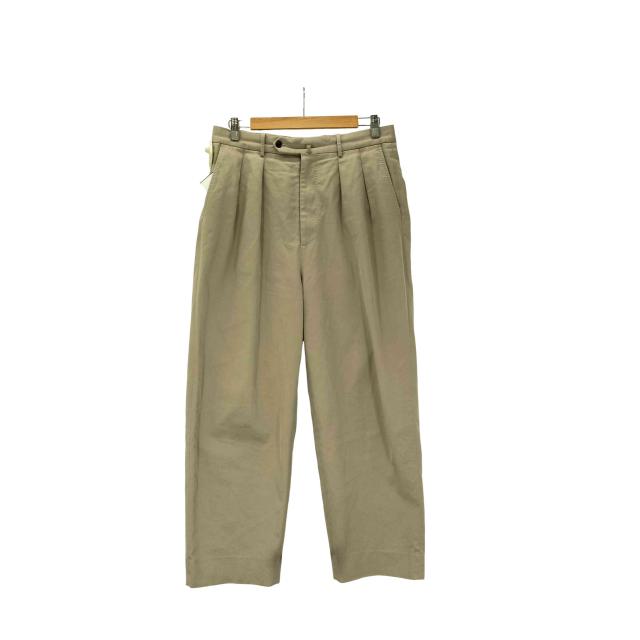 Steven Alan(スティーブンアラン) ウエポン ニドム イン ツープリーツ ドレス トラウザーズ パンツ メンズ  L【中古】【ブランド古着バズストア】