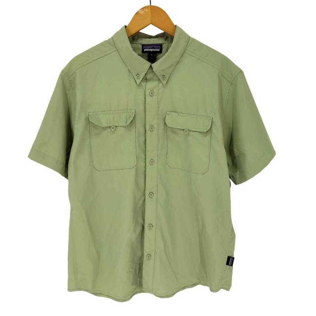 patagonia(パタゴニア) セルフ ガイデッド サン シャツ メンズ import：M 【中古】【ブランド古着バズストア】