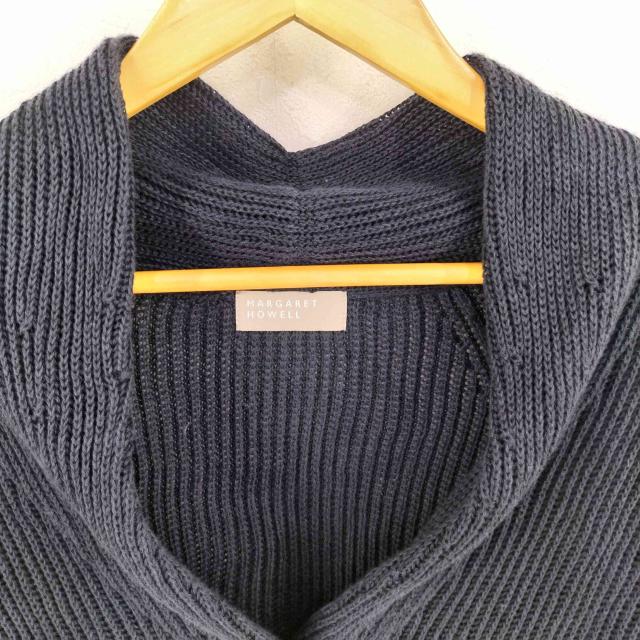 MARGARET HOWELL(マーガレットハウエル) CHUNKY LINEN ショールカラー