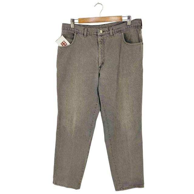 LANDS END(ランズエンド) USA製 ワイドストレートデニムパンツ 先染め メンズ  37【中古】【ブランド古着バズストア】の通販は 8,125円