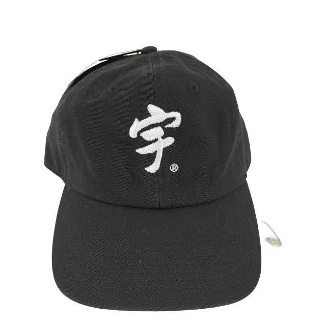 USED古着(ユーズドフルギ) {{宇ち多}} ロゴ刺繍 6パネルキャップ メンズ 表記無 【中古】【ブランド古着バズストア】