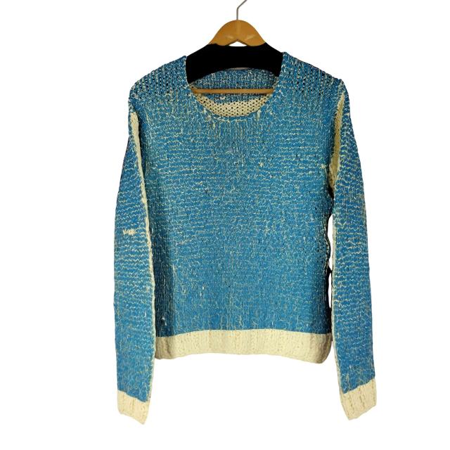 PLEATS PLEASE ISSEY MIYAKE(プリーツプリーズイッセイミヤケ) 編み込み加工 ニット レディース JPN：3 【中古】【ブランド古着バズストア】