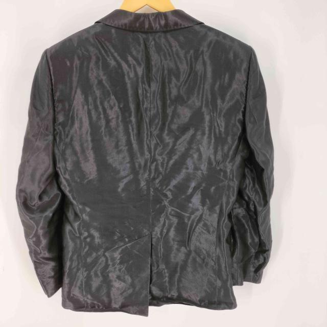 EMPORIO ARMANI(エンポリオアルマーニ) サテンライク 2B シングル テーラードジャケット メンズ EUR：52 【中古】【ブランド古着バズストア】_1