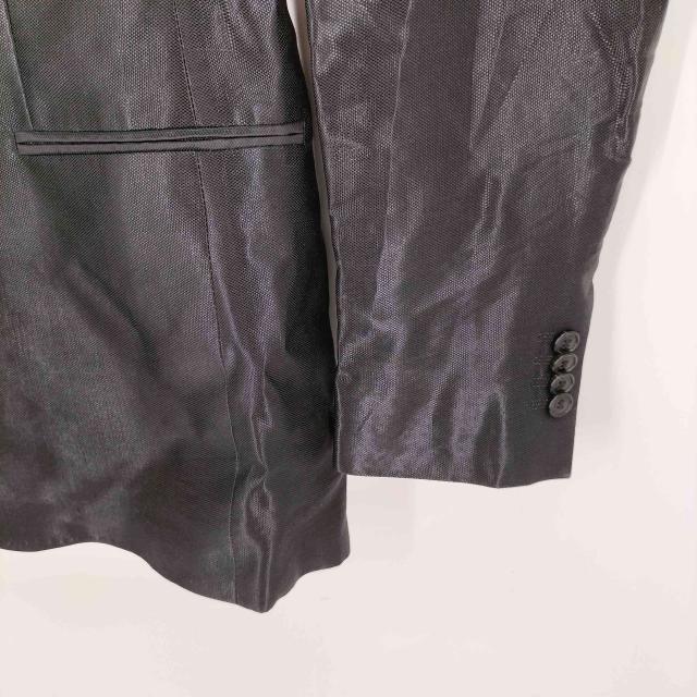 EMPORIO ARMANI(エンポリオアルマーニ) サテンライク 2B シングル テーラードジャケット メンズ EUR：52 【中古】【ブランド古着バズストア】_4
