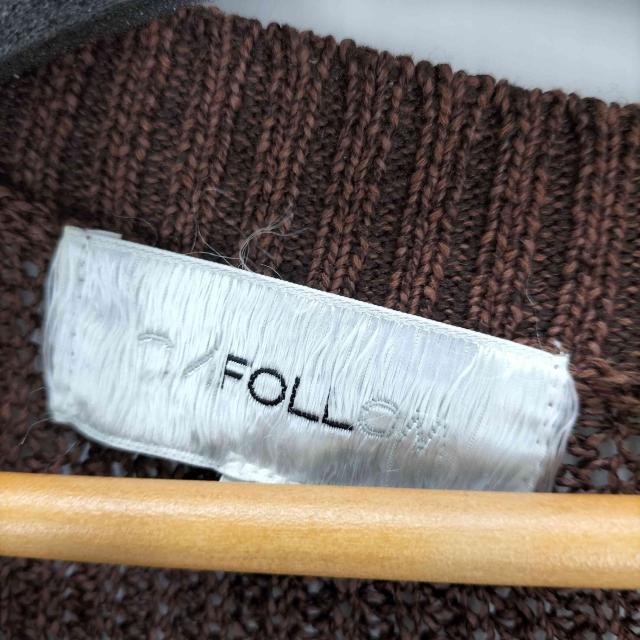 USED古着(ユーズドフルギ) {{FOLL}} cotton paper chunky v-neck