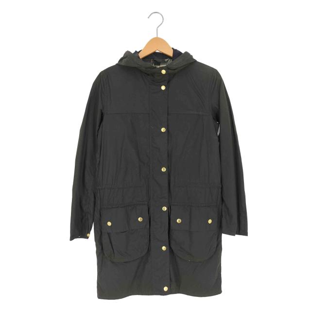 Barbour(バブアー) WAX DURHAM OILED COAT ワックスオイルドコート レディース UK：8 【中古】【ブランド古着バズストア】の通販は 6,689円